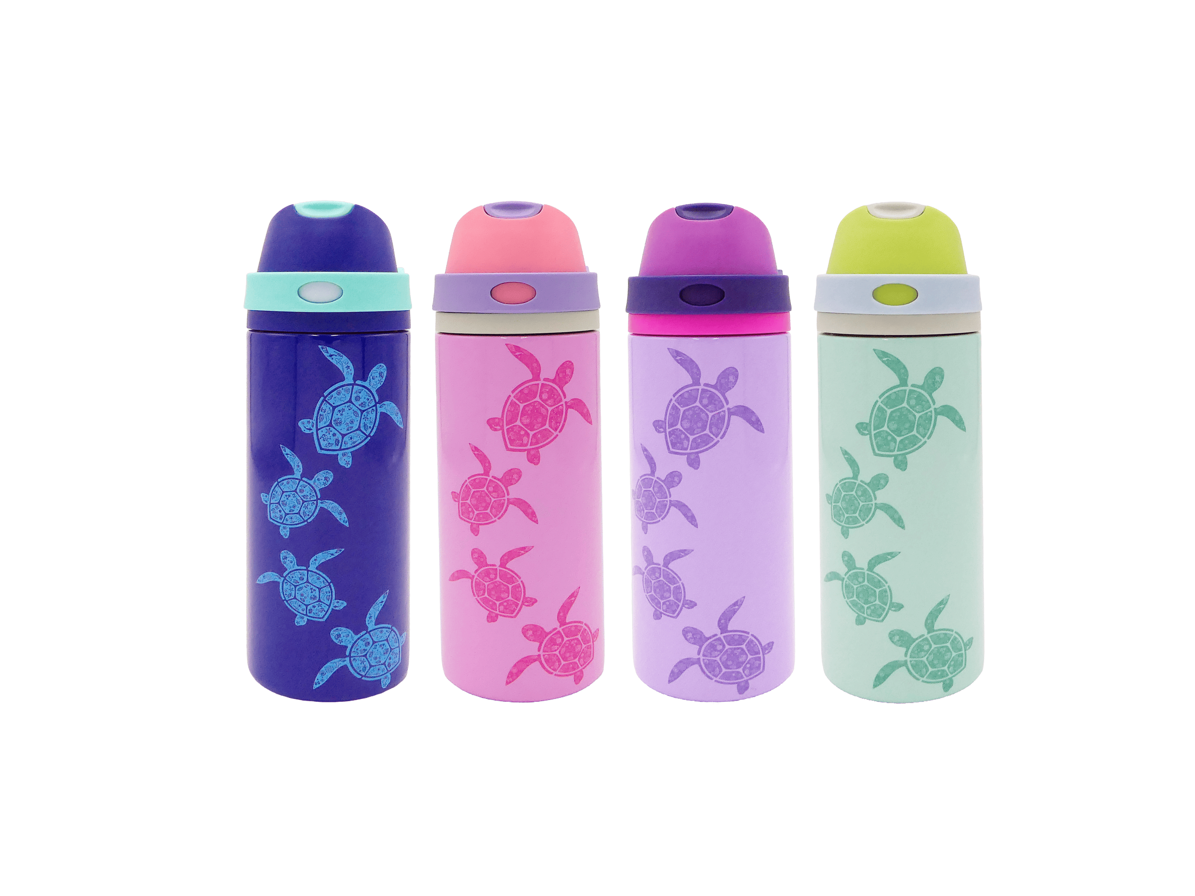 Swimming Turtles Flip & Sip 18oz Tumbler