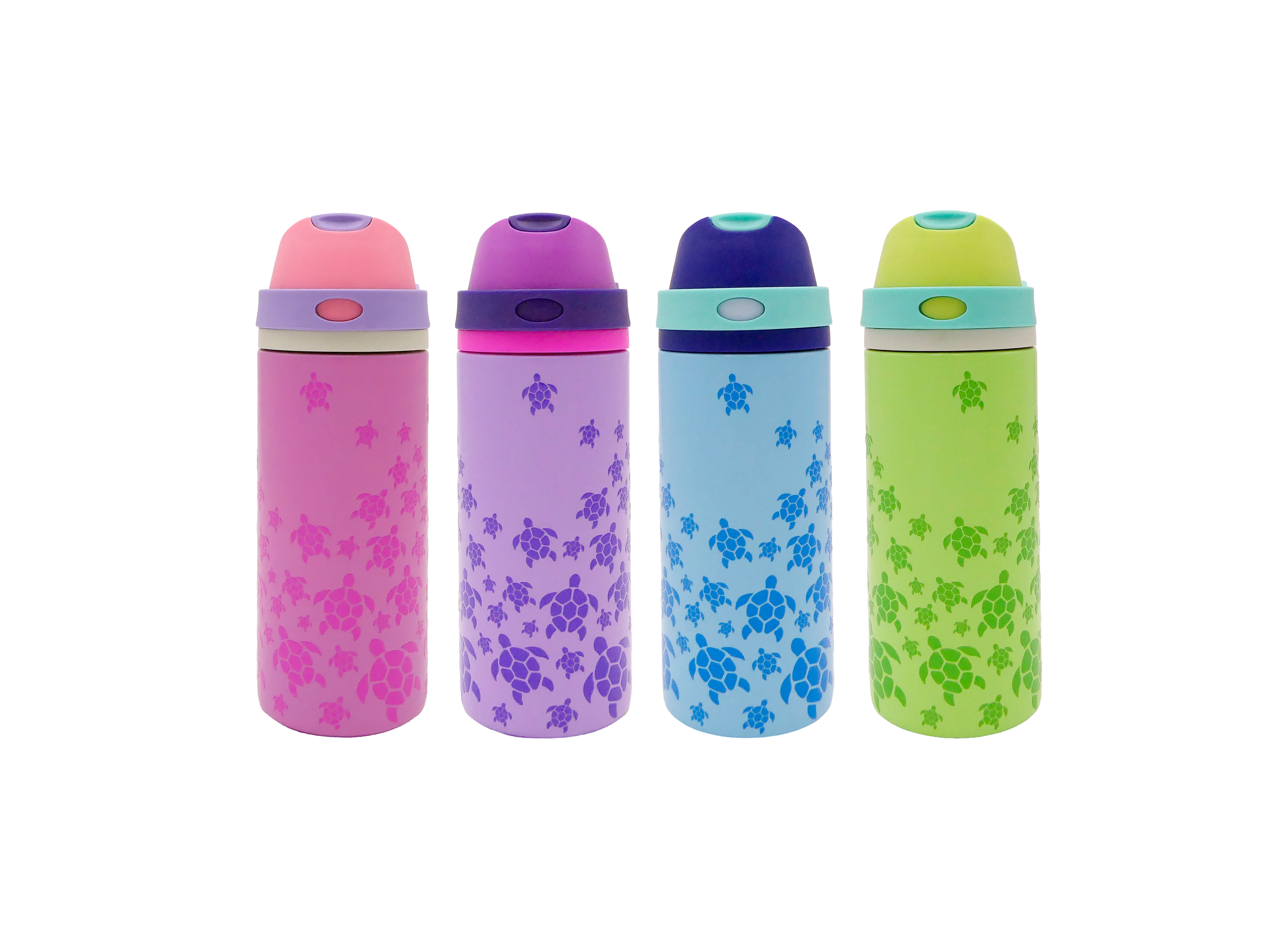 Sea Turtles Flip & Sip 18oz Tumbler Case of 24 pcs