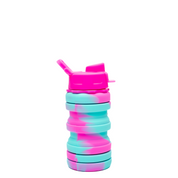 Rosy Mint Silicone Collapsible Bottle 17oz
