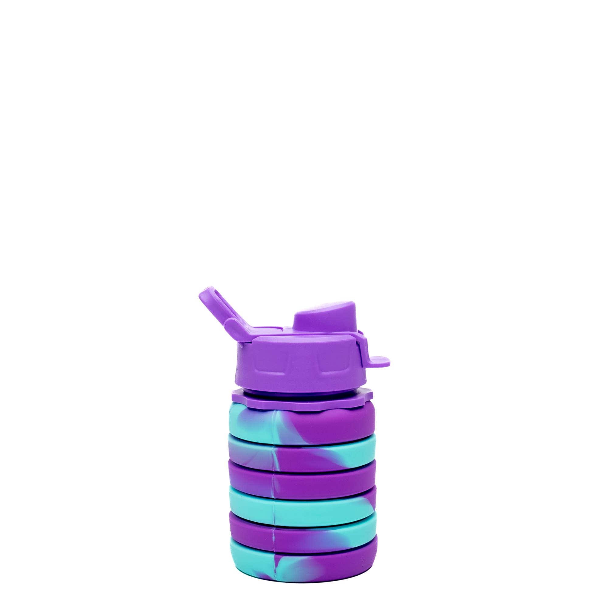 Purple Oasis Silicone Collapsible Bottle 17oz