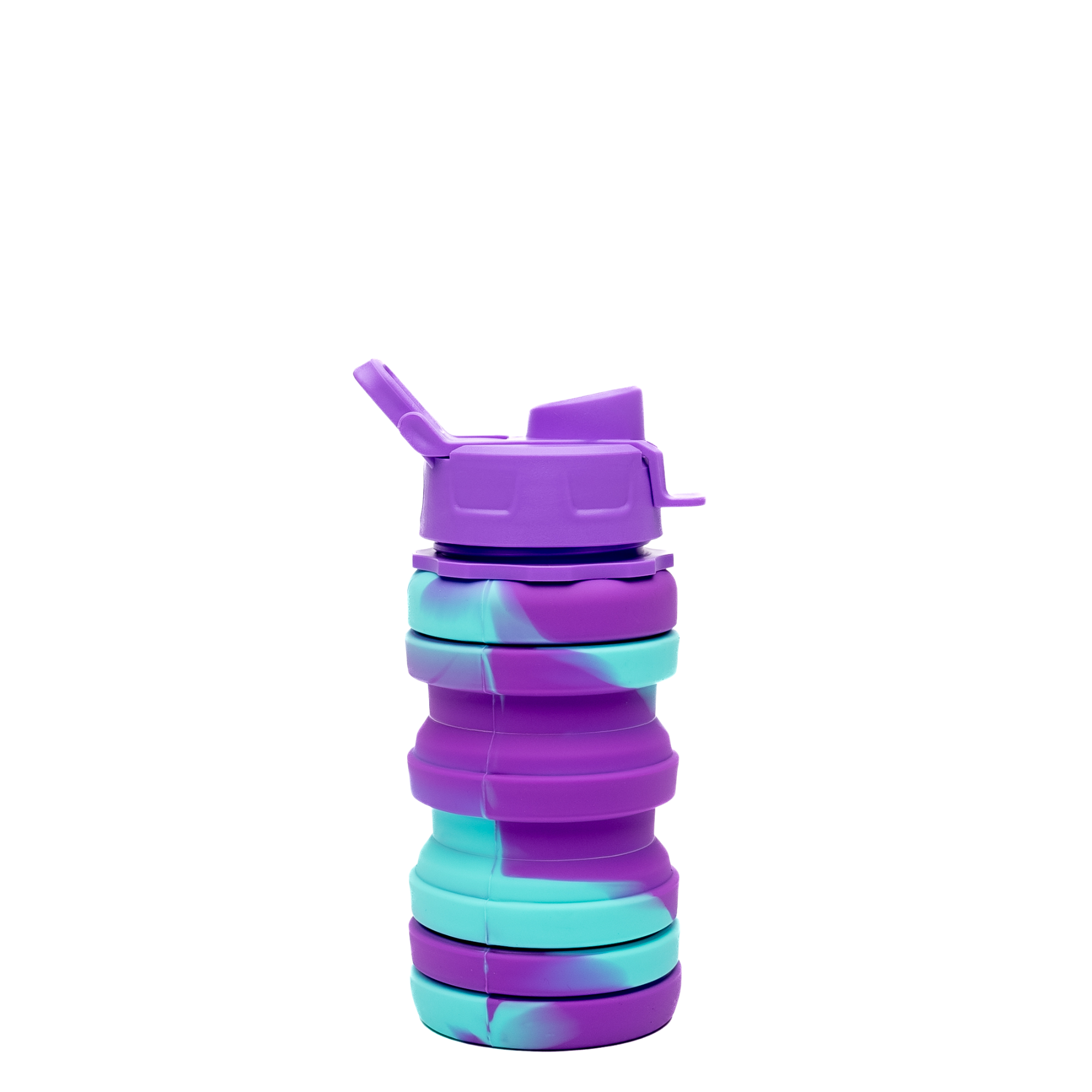 Purple Oasis Silicone Collapsible Bottle 17oz