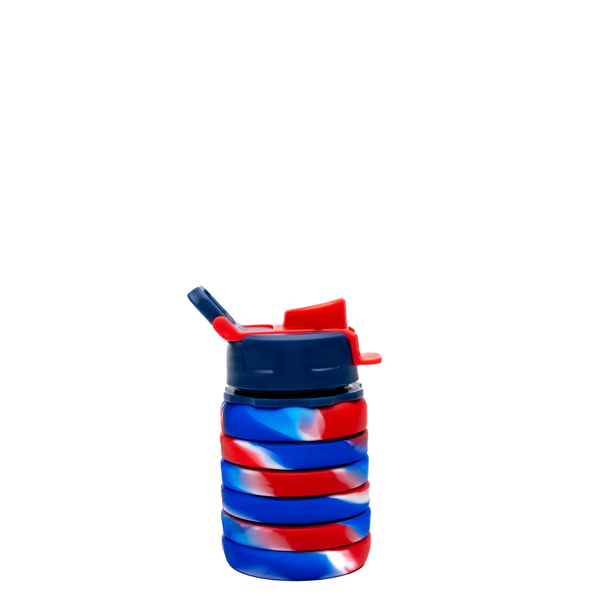Liberty Swirl Silicone Collapsible Bottle 17oz