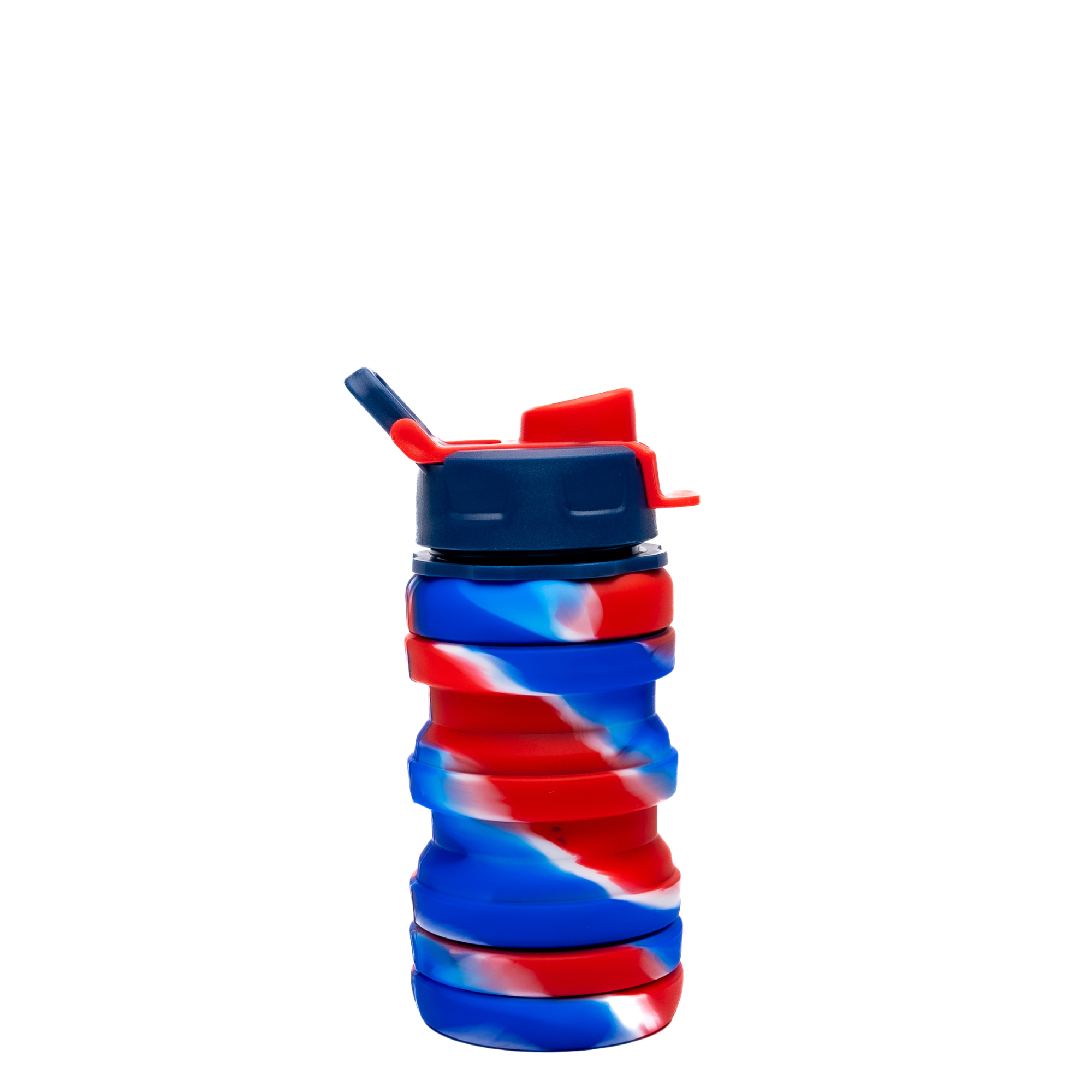 Liberty Swirl Silicone Collapsible Bottle 17oz