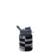 Gunmetal Swirl Silicone Collapsible Bottle 17oz