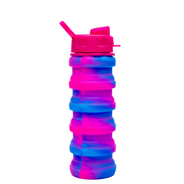 Berry Burst Silicone Collapsible Bottle 17oz