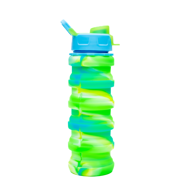 Mint Lagoon Silicone Collapsible Bottle 17oz