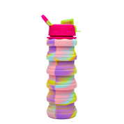Cosmic Marble Silicone Collapsible Bottle 17oz