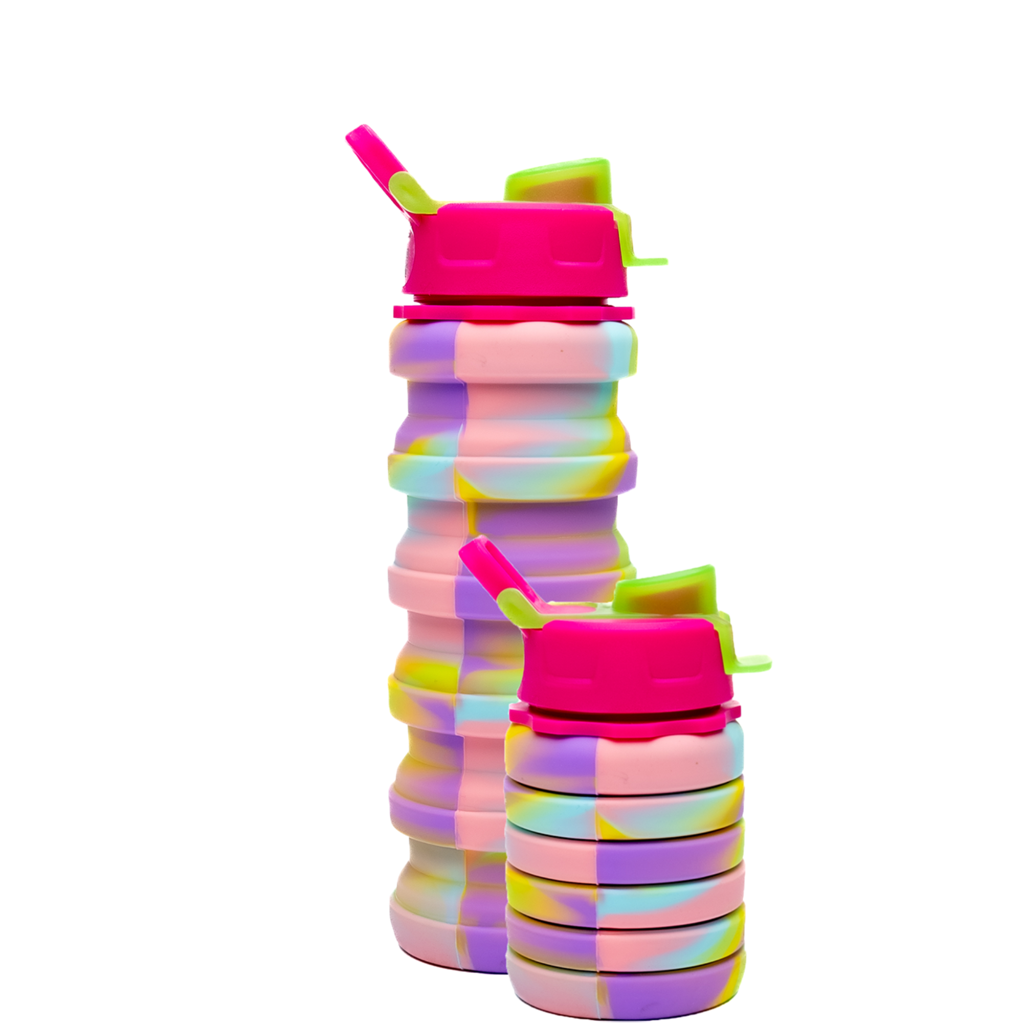 Cosmic Marble Silicone Collapsible Bottle 17oz