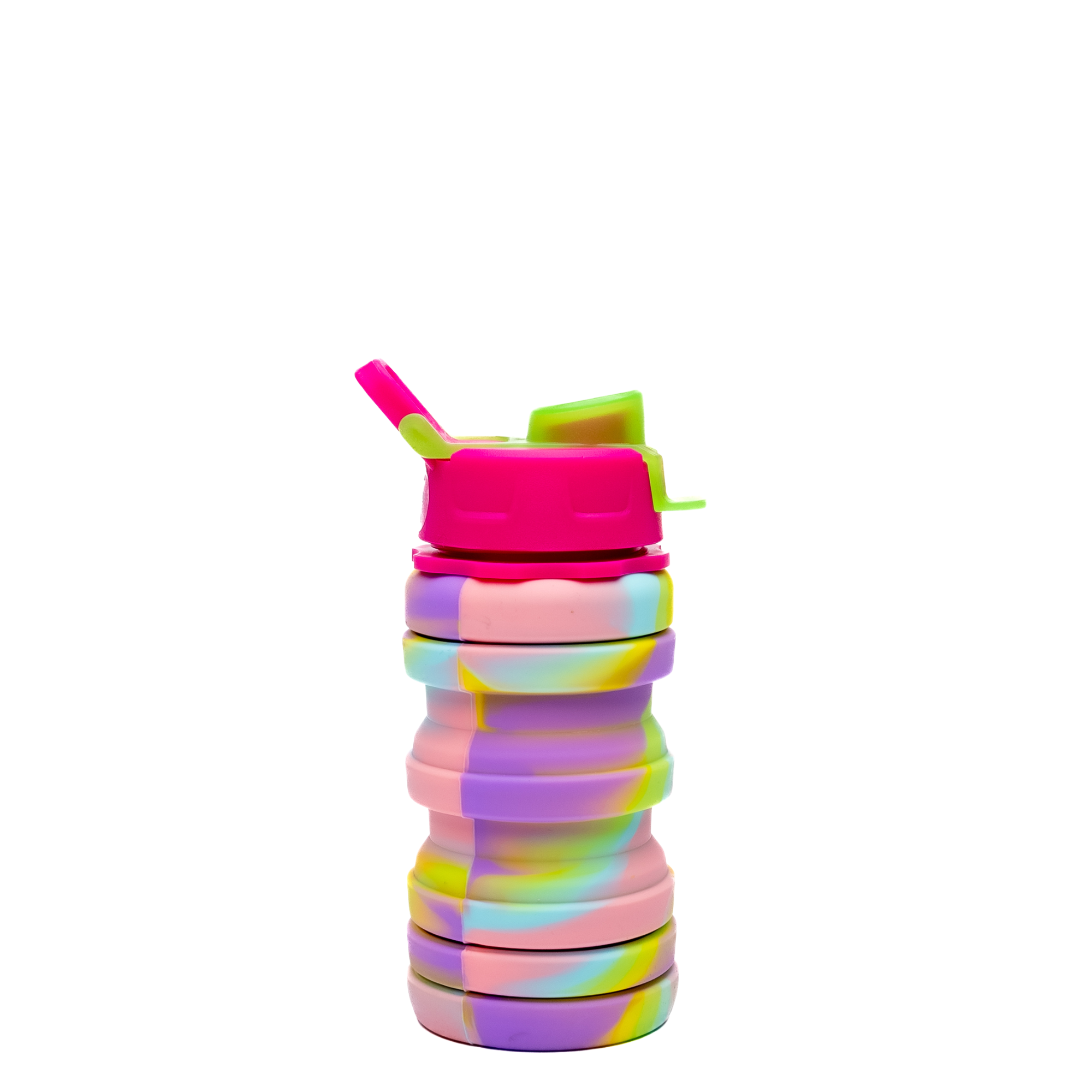 Cosmic Marble Silicone Collapsible Bottle 17oz
