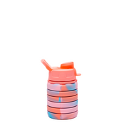 Peachy Waves Silicone Collapsible Bottle 17oz