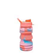 Peachy Waves Silicone Collapsible Bottle 17oz