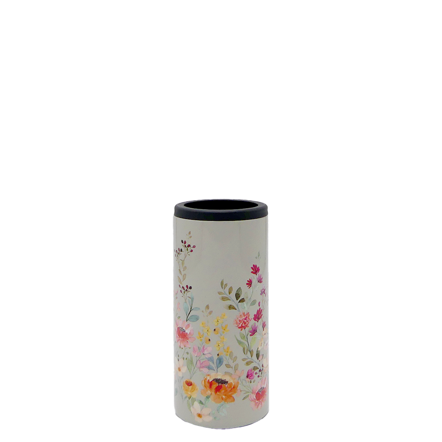 Flower Slim Can Cooler 12oz