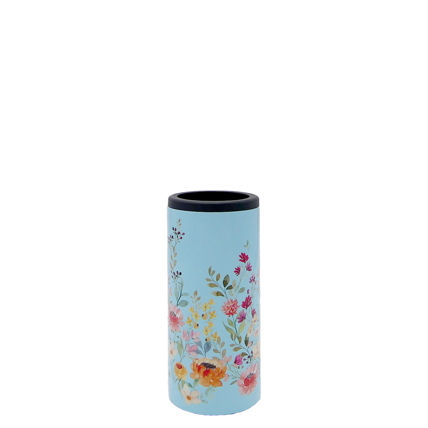 Flower Slim Can Cooler 12oz