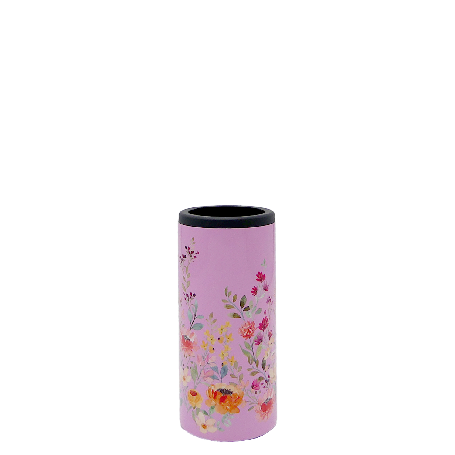 Flower Slim Can Cooler 12oz