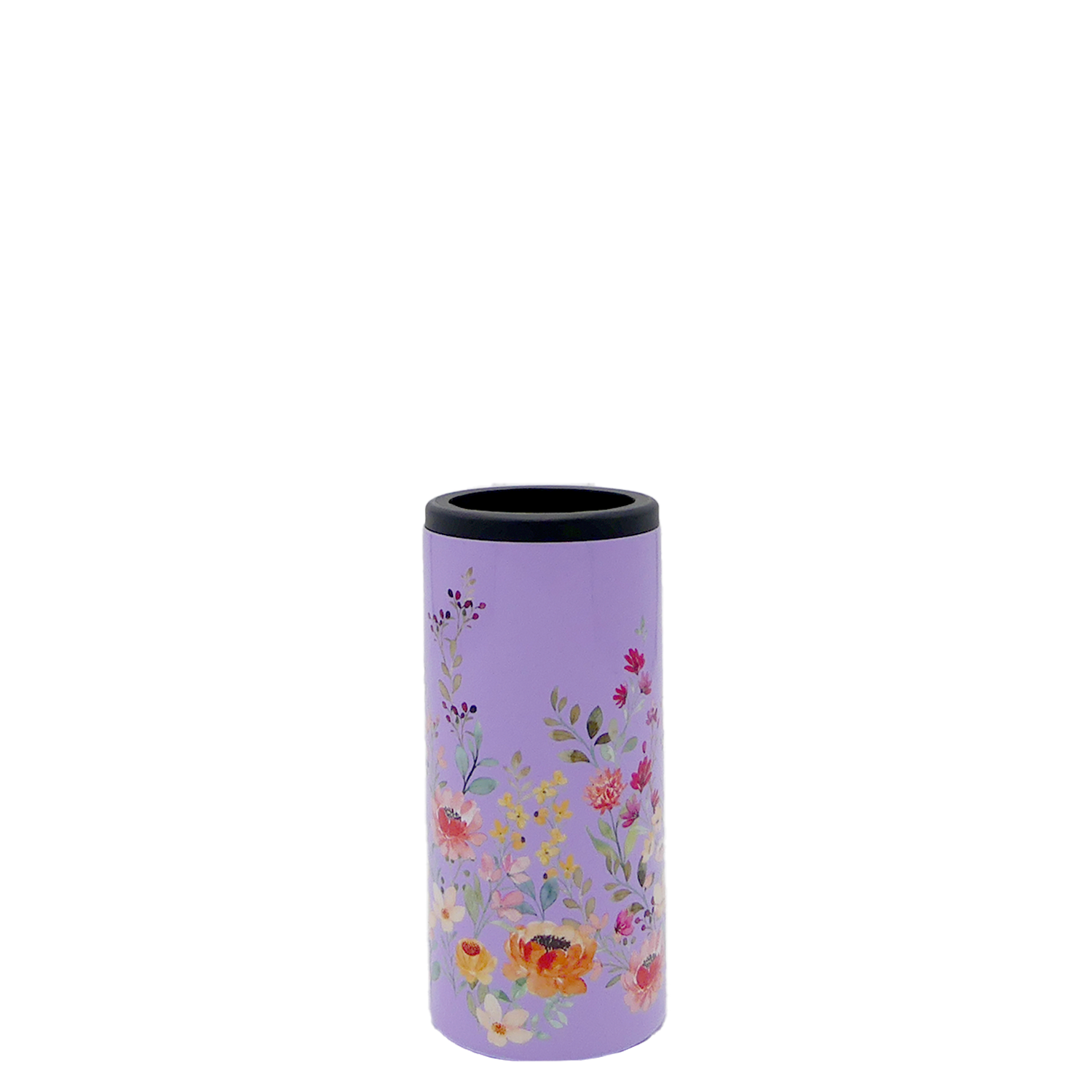 Flower Slim Can Cooler 12oz