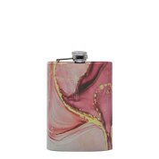 Gold Marble Flask 8oz