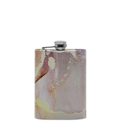 Gold Marble Flask 8oz