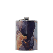 Gold Marble Flask 8oz