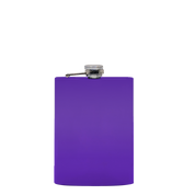 Solid Neon Flask 8oz Premium Stainless Steel
