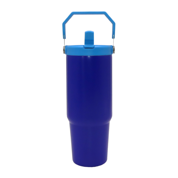 Solid Tumbler-Top Handler Cup 30oz- Premium Stainless Steel