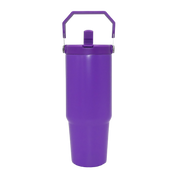 Solid Tumbler-Top Handler Cup 30oz- Premium Stainless Steel