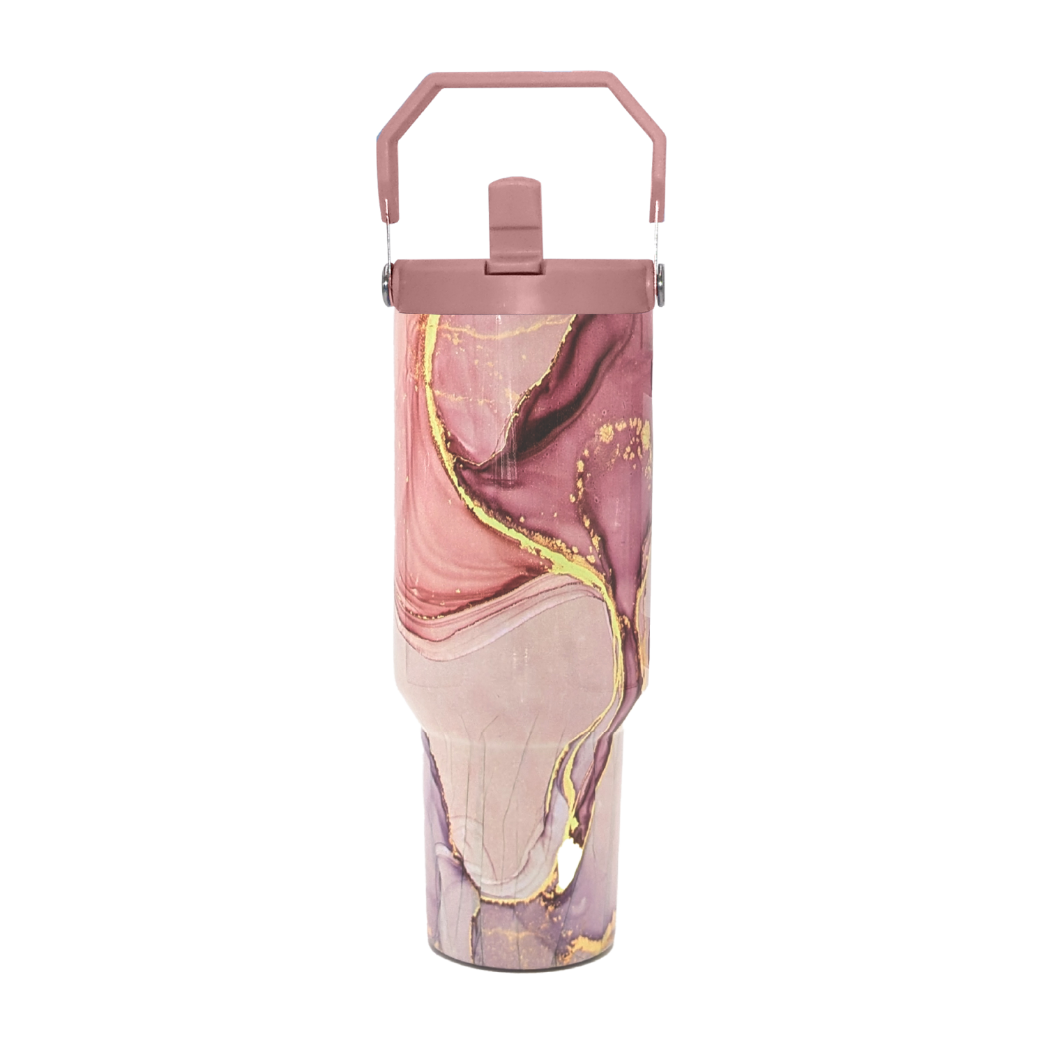 Gold Marble Tumbler  30oz
