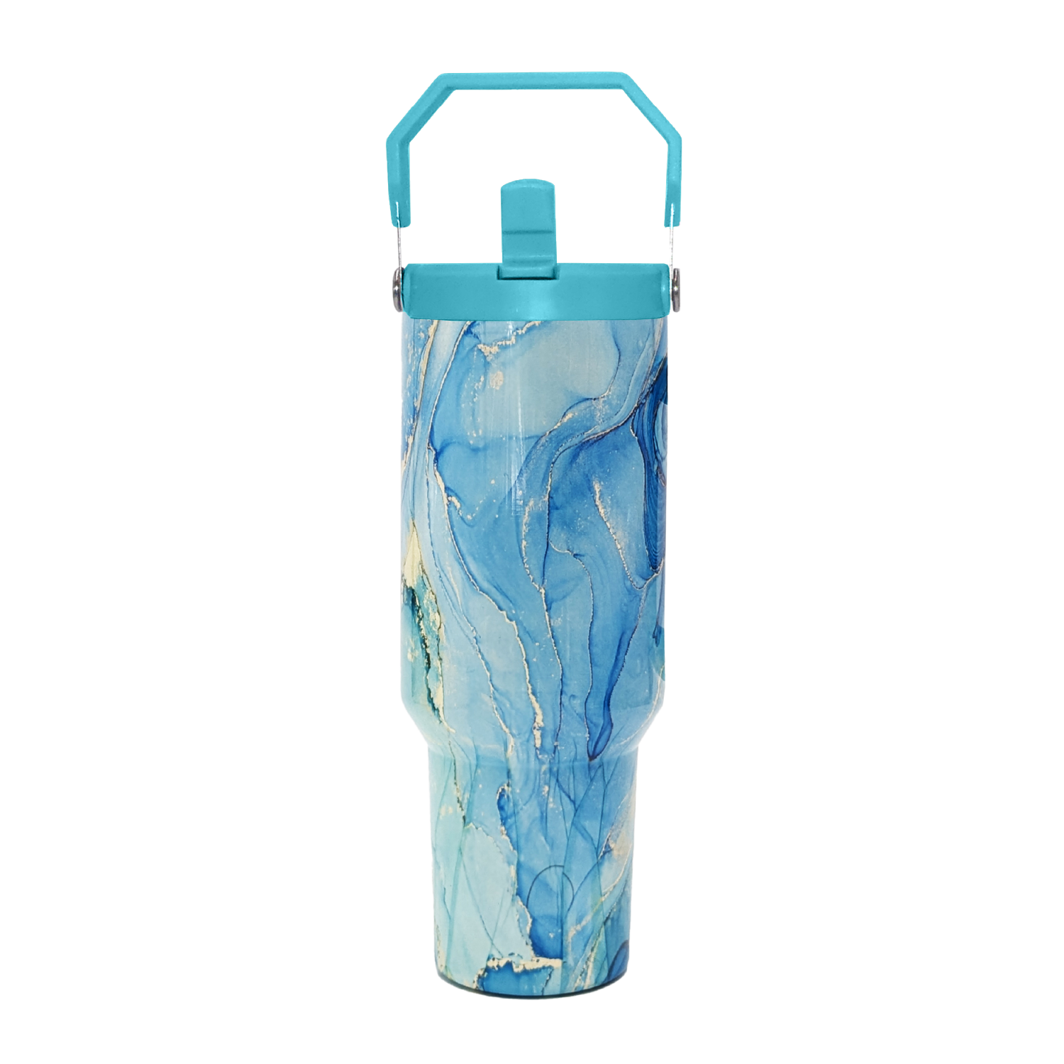 Gold Marble Tumbler  30oz