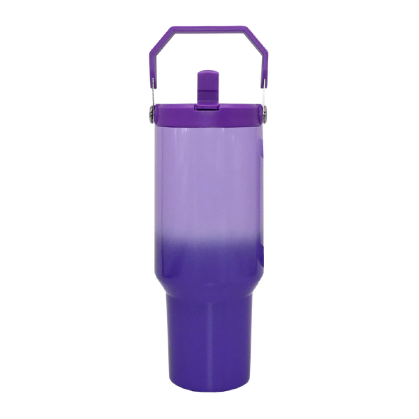 Tone on Tone Ombre Tumbler -Top Handler 30oz
