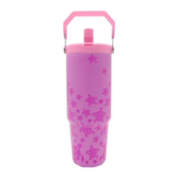 Turtle Tumbler -Top Handler 30oz