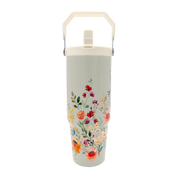 Flower Tumbler -Top Handler 30oz