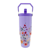 Flower Tumbler -Top Handler 30oz