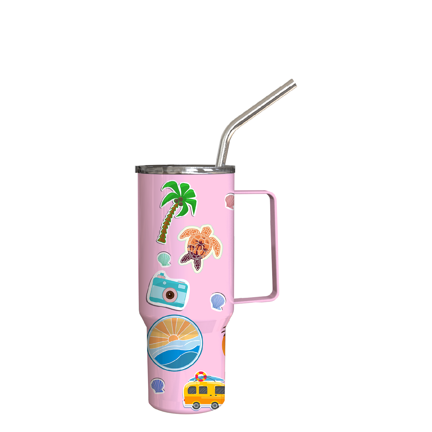 Mini Stan Lee Beach Sticker Tumbler Shot 4.5oz