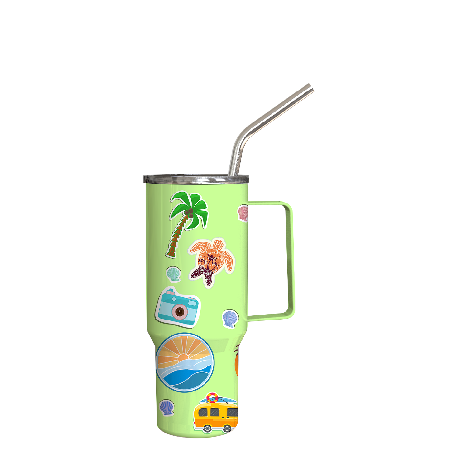 Mini Stan Lee Beach Sticker Tumbler Shot 4.5oz