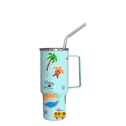 Mini Stan Lee Beach Sticker Tumbler Shot 4.5oz