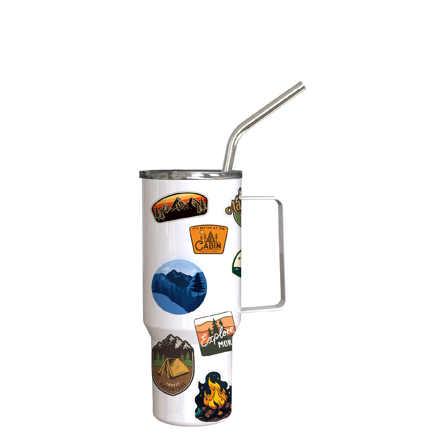 Mini Stan Lee Mountain Stickers Tumbler Shot 4.5oz