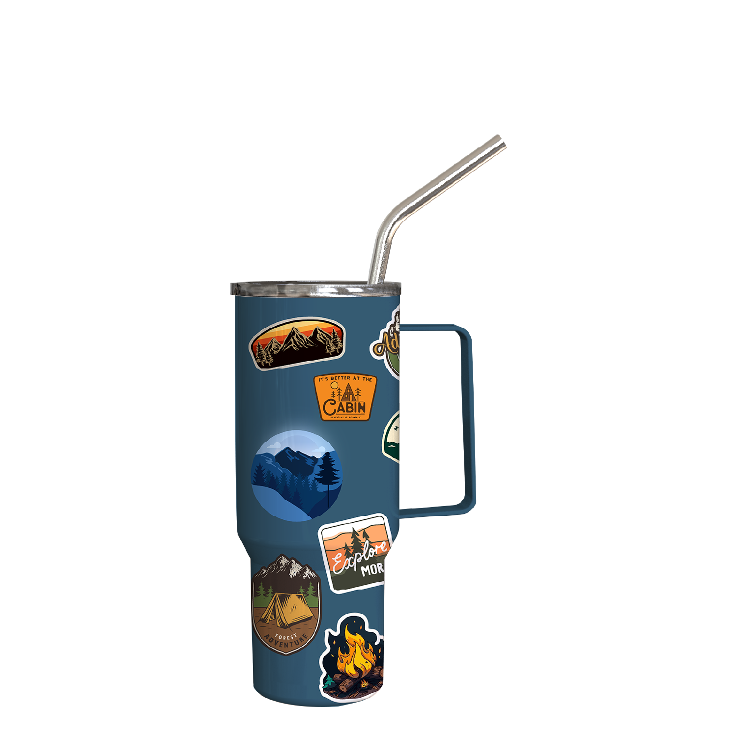 Mini Stan Lee Mountain Stickers Tumbler Shot 4.5oz