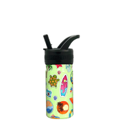 Kids Beach Sticker Spout Bottle 16oz