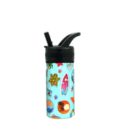Kids Beach Sticker Spout Bottle 16oz