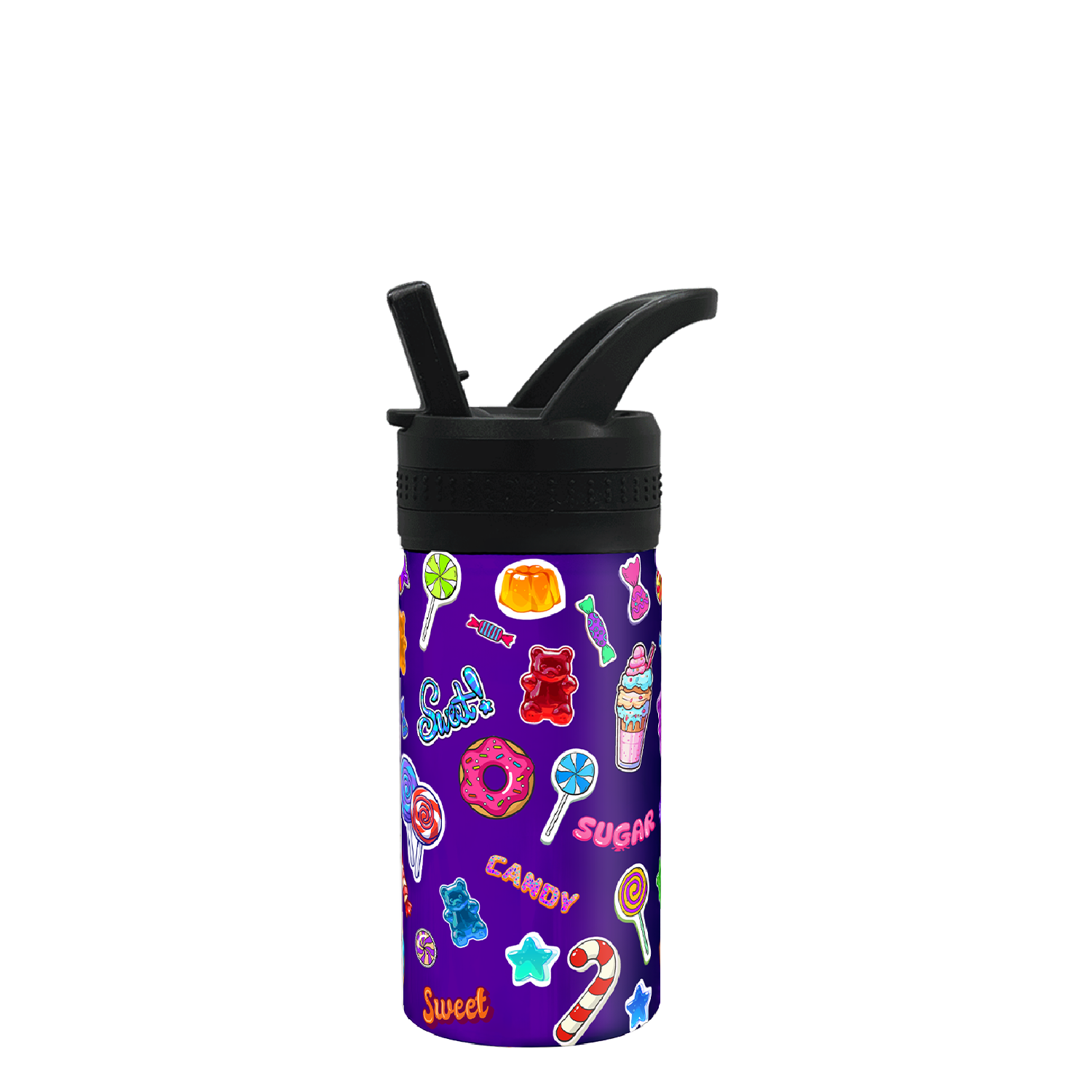 Candy Sticker Spout Bottle 16oz