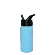 Kids Pastel Glitter Drip Spout Bottle 16oz