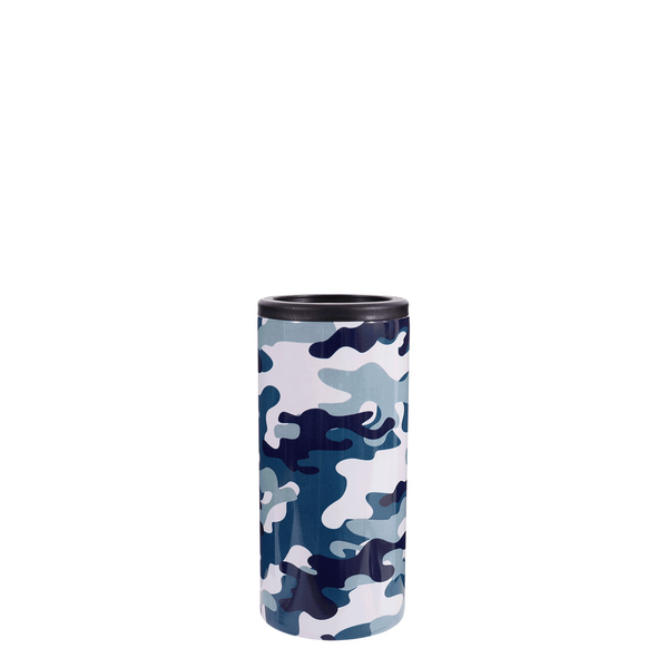 Camouflage Slim Can Cooler 12oz