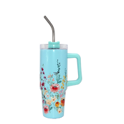 Flowers Tumbler 30oz