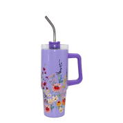 Flowers Tumbler 30oz