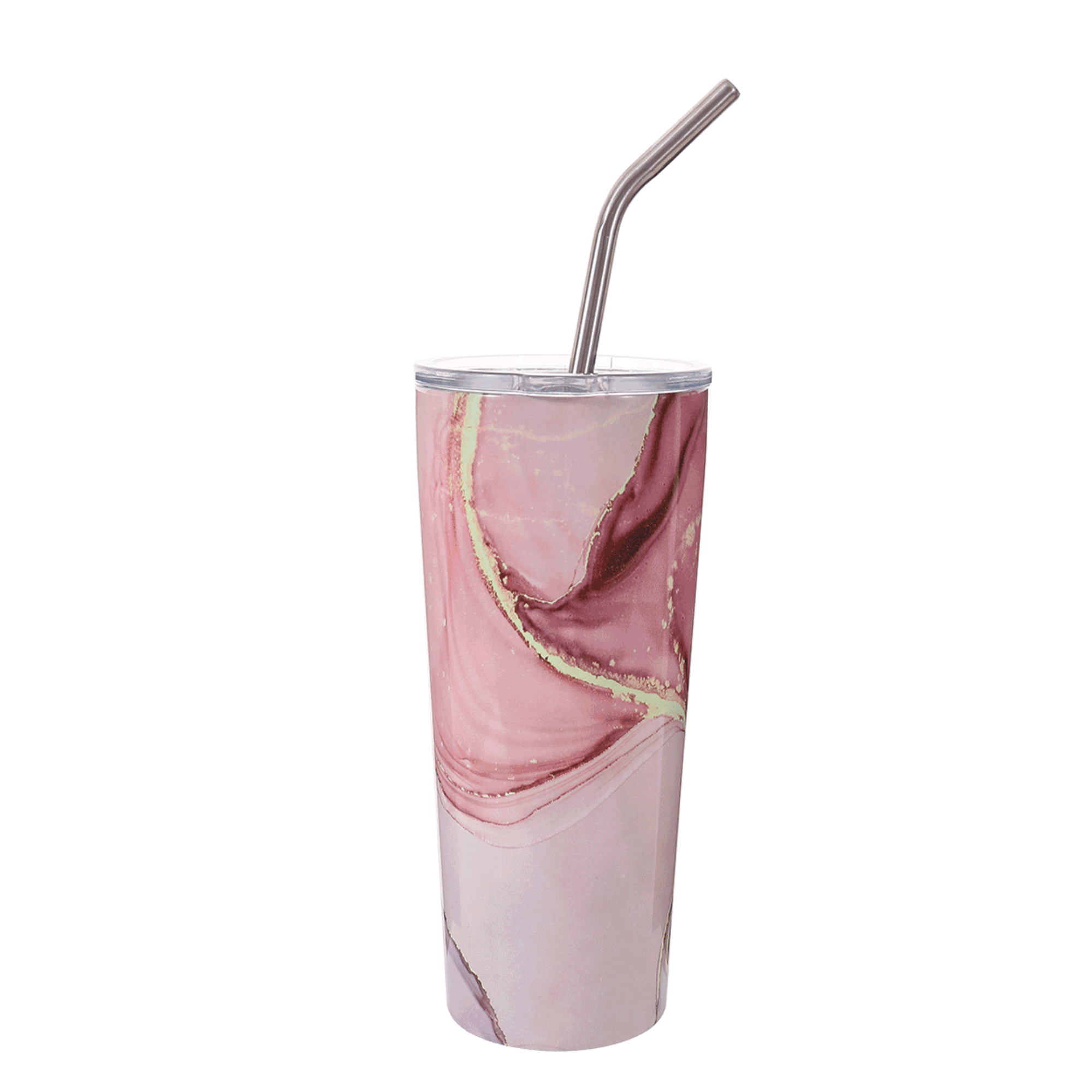 Gold Marble Tumbler 24oz