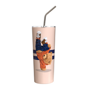 Chill Teddy Bear Tumbler 24oz