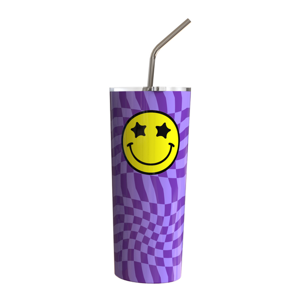 Smiley Sip Tumbler 24oz