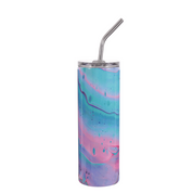 Marble Skinny Tumbler 20oz