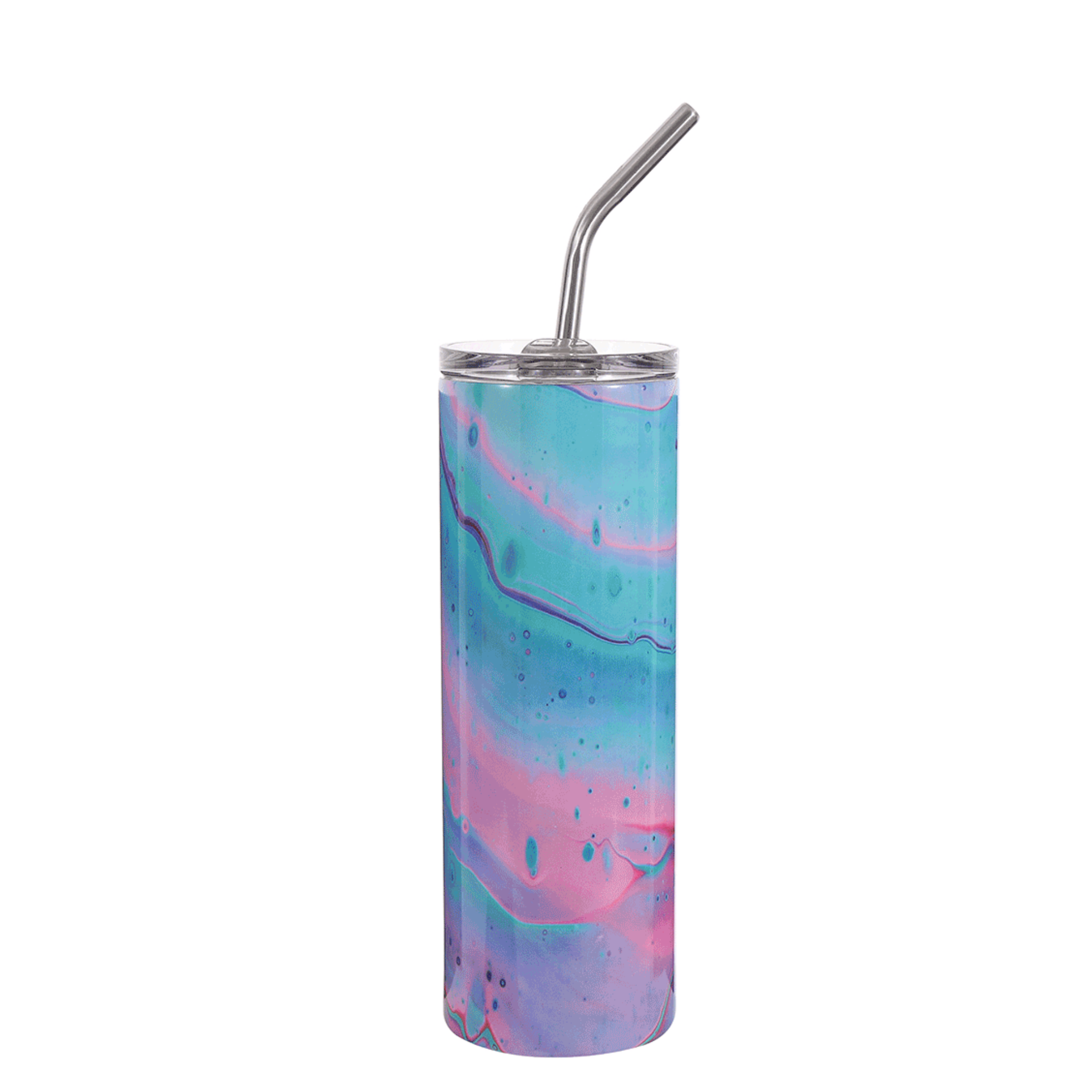 Marble Skinny Tumbler 20oz