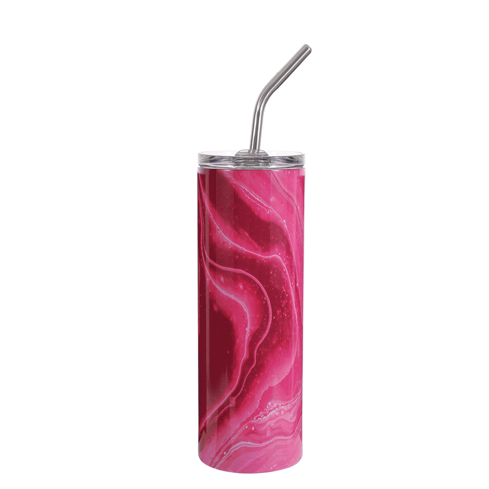 Marble Skinny Tumbler 20oz