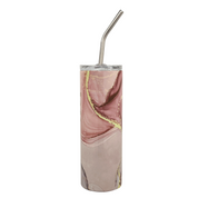 Golden Veins Skinny Tumbler 20oz